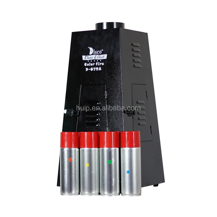 

DMX512 Colorful fire flame machine Color fire spray machine with remote control