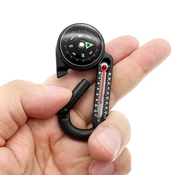 2-in-1 Compass & Thermometer 1