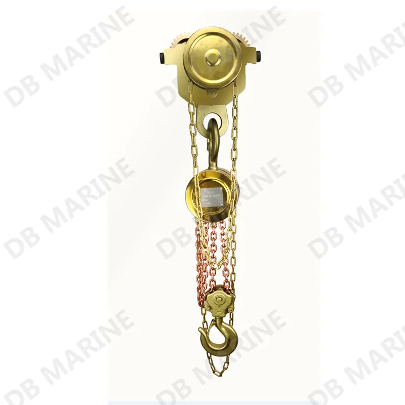 

IMPA 615021 Industrial Marine Use Non-Spark Chain Block Hoist