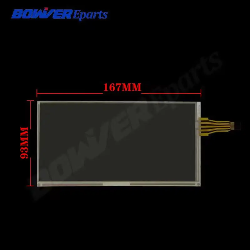 

7 Inch New Touchpad 167*93 8Pins For CLAA069LA0ACW Display Touch Screen Digitizer Glass Panel Sensor 167mm*93mm/167x93MM