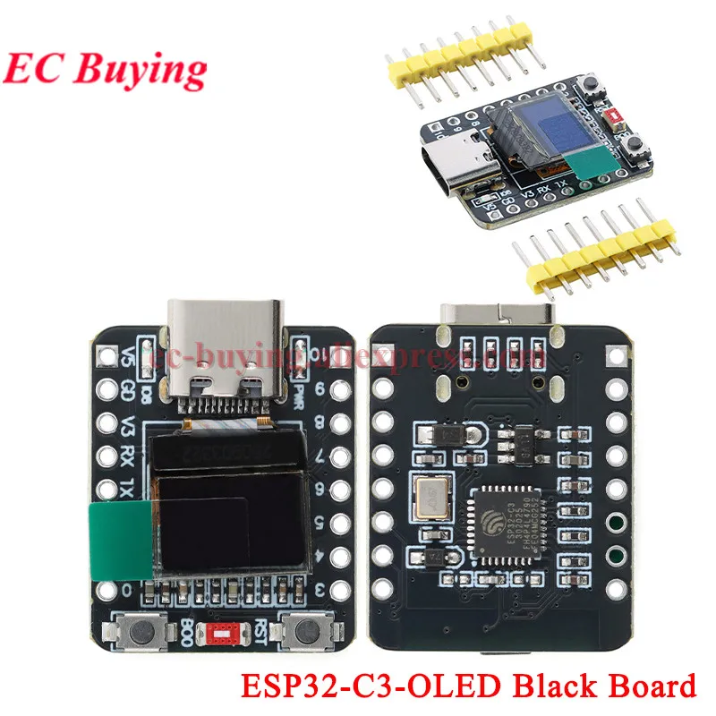 ESP32-C3 PRO Mini SuperMini OLED Null Entwicklung Bord ESP32C3 2,4G WiFi BT Bluetooth-kompatibel Drahtlose Wi-Fi modul Für Arduino – Detail 21