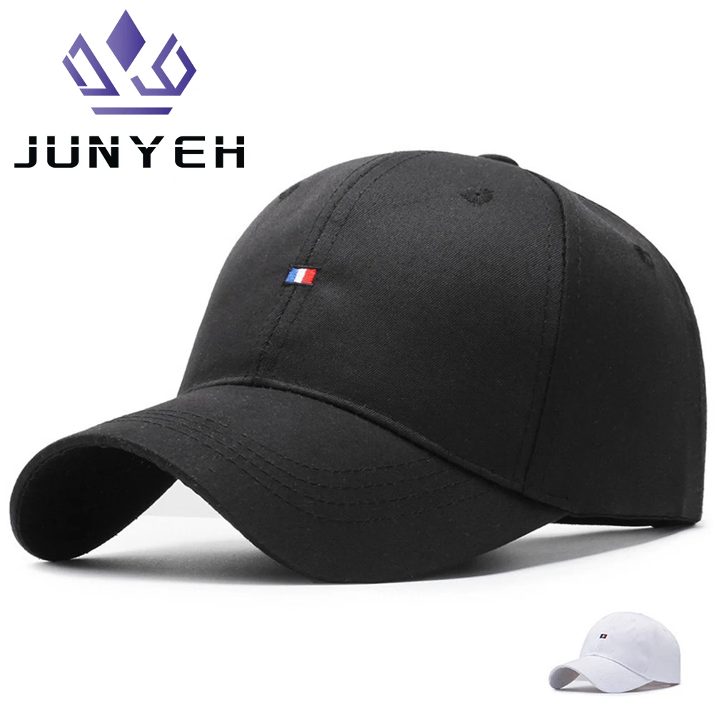 

Men's Hats High Quality Simple Unisex Breathable Cotton Hat Summer Sunscreen Baseball Cap Travel Peaked Caps For Men And Women