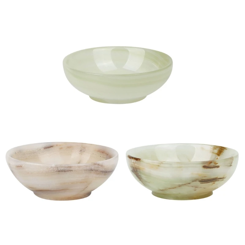 

Chinese Kungfu Tea Cup with Non Handle Afghan Stone Tea Bowl Striped Pattern Crystal Stone Teacup Home Office Decoration
