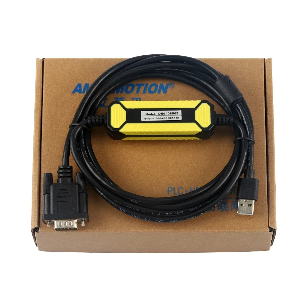 프로그래밍 디버깅 케이블, Yaskawa L SGDA SGDB SGDE 서보 데이터 다운로드 라인 USB-DE9408565 적합