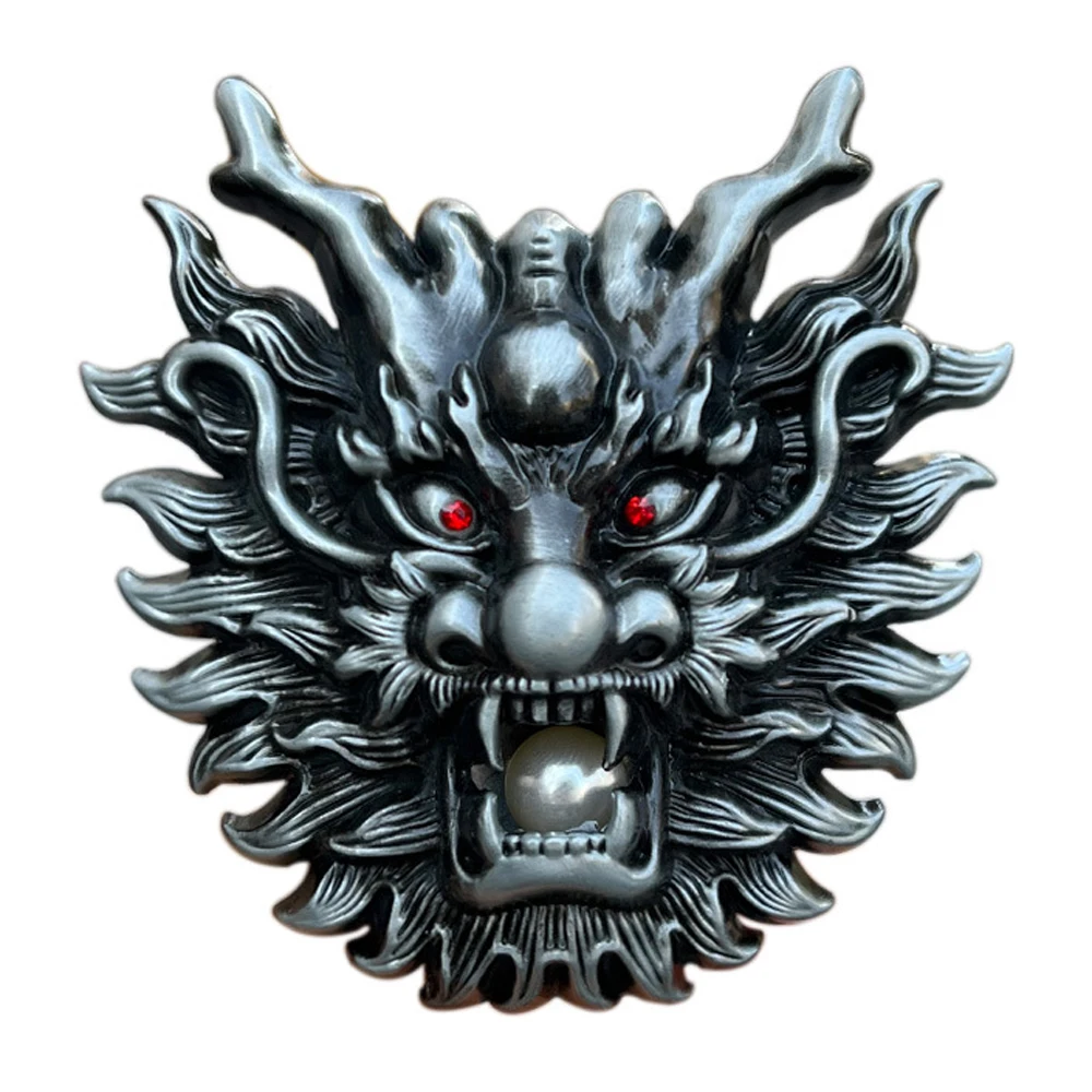

Oriental Brand Designer National Style Dragon Head Belt Buckles for Men Dropshipping