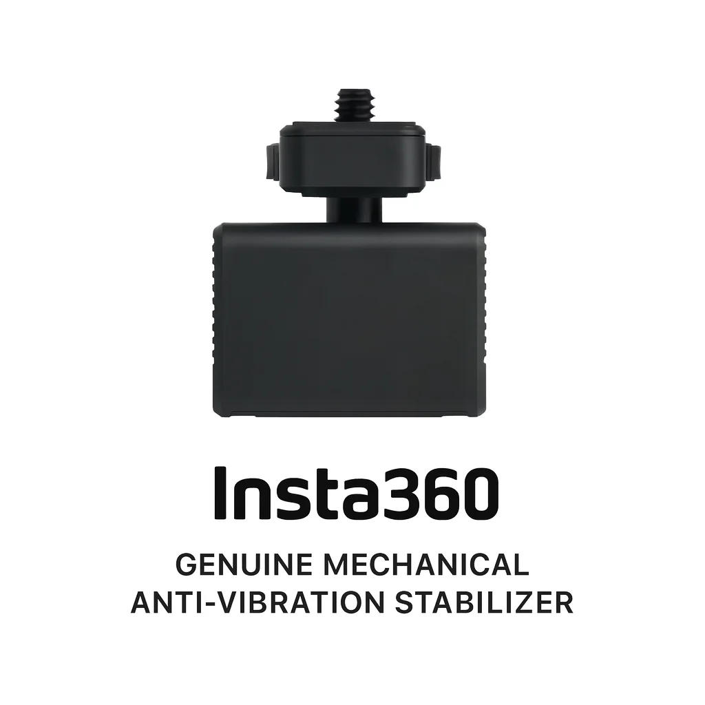 Achetez le stabilisateur antivibration mécanique pour Insta360 GO Ultra X5 X4, garantissant des images stables en toute situation