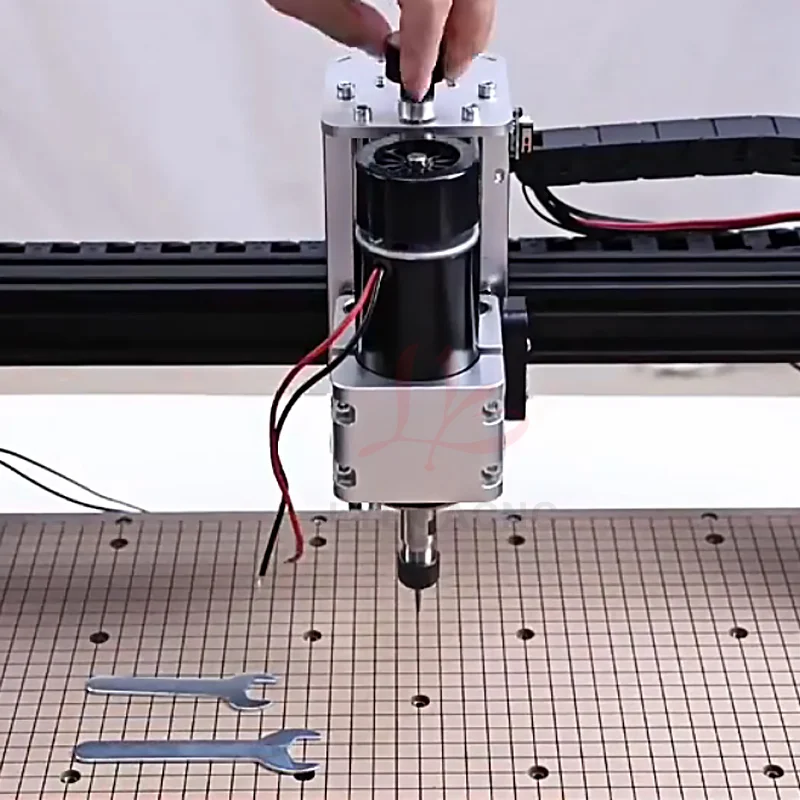 LY 4540 Pro CNC Engraving Cutting Machine 500W Spindle With Offline Controller Support Laser Module 20W 40W Rotary Axis Options