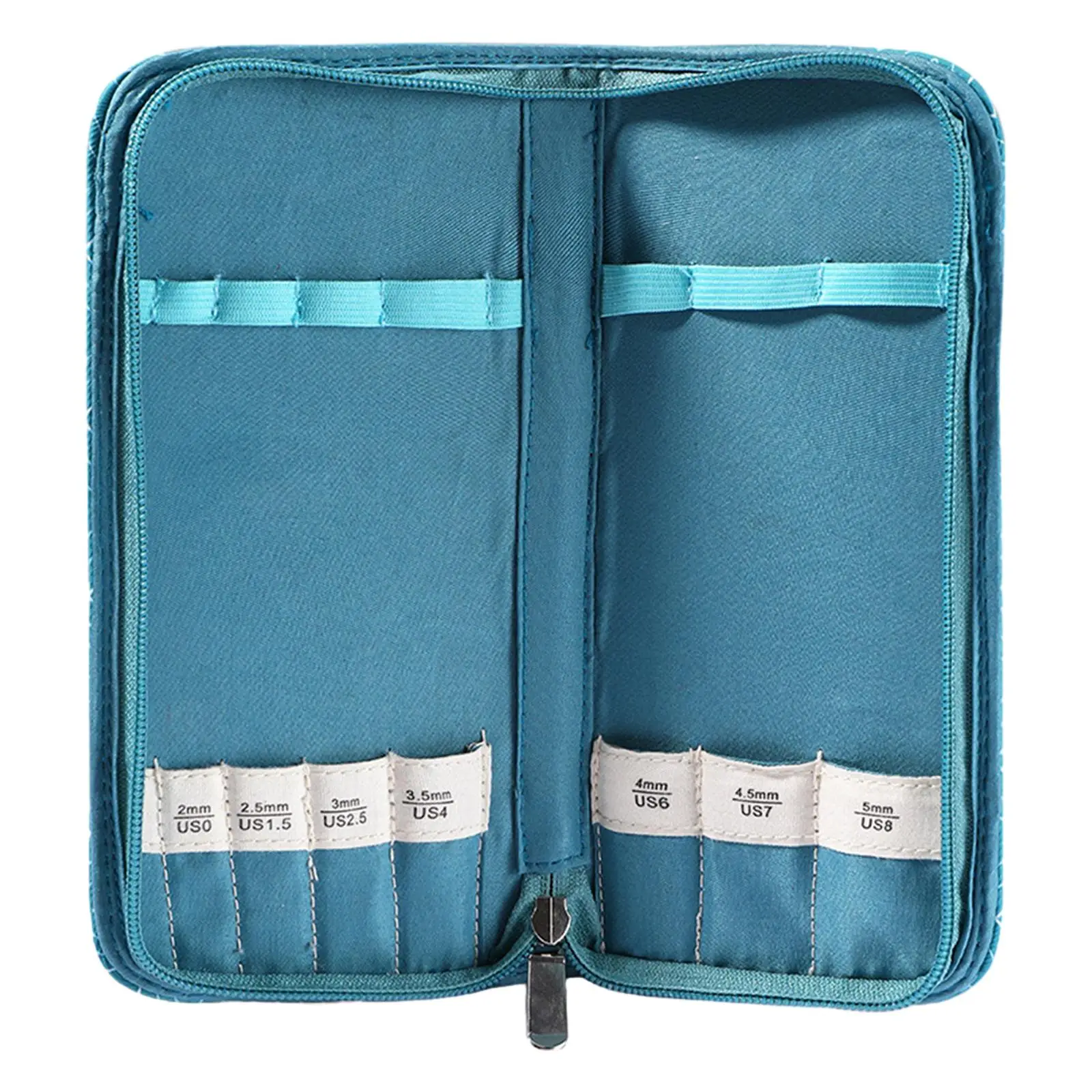 Crochet Hooks Knitting Bag Knitting Needle Bag Sturdy Women Gift Fitments Polyester Needle Case Pouch Organizer