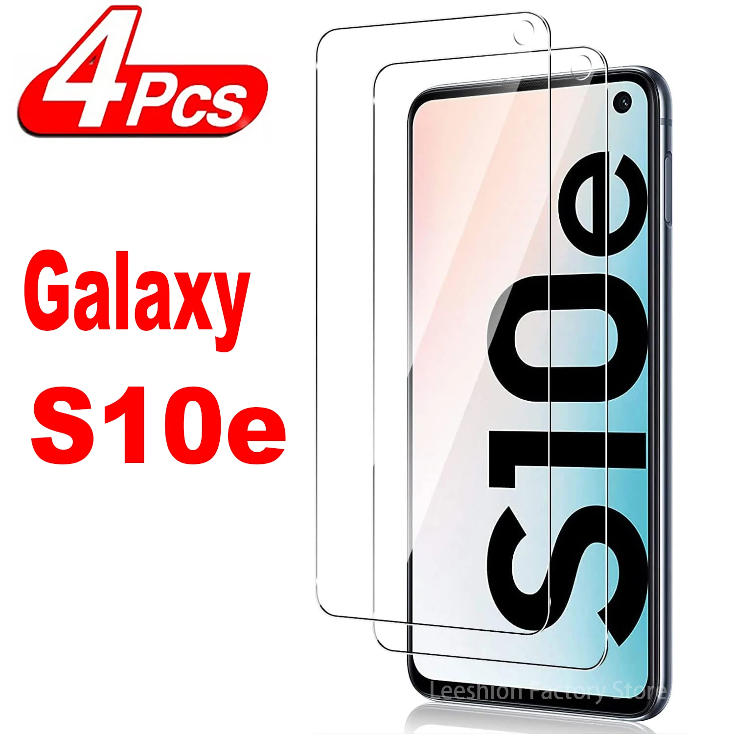 Vidrio Protector de pantalla para Samsung Galaxy S10e G970, película de vidrio templado, 2/4 Uds.