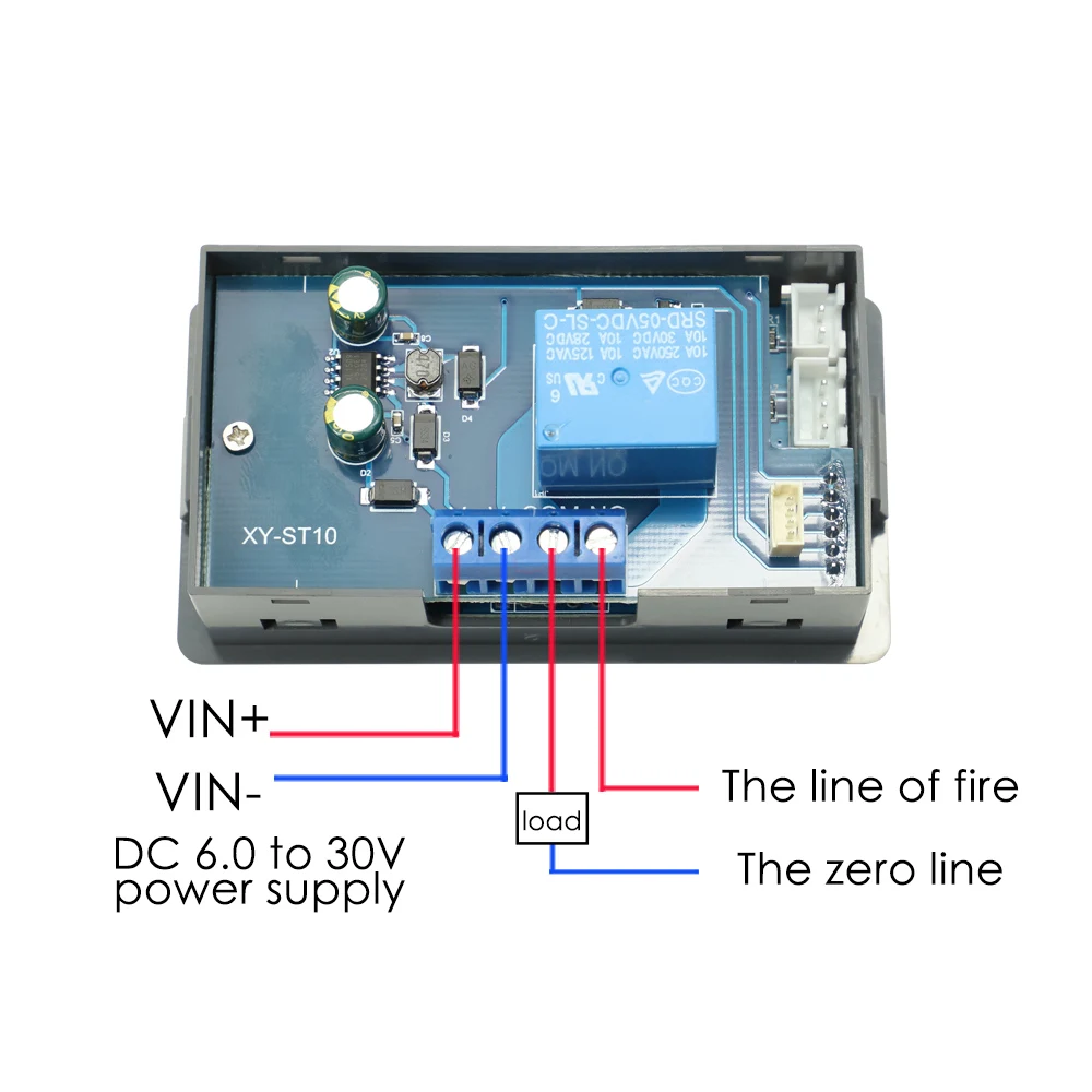 termostato remoto 6-30v refrigeração aquecimento app interruptor