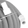 Heavy Duty Ground Pool Vacuum Hose, Durable Flexible Connector, Portable Gray, 5