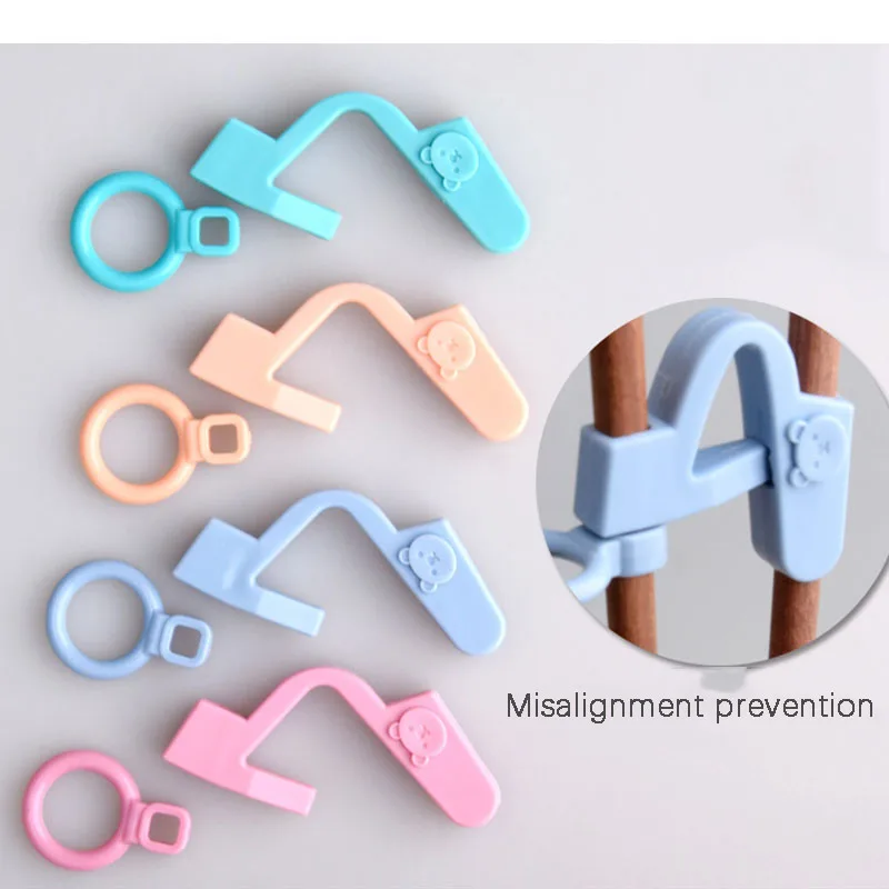 

1/5Pcs Training Chopsticks for Kids Set Chopsticks Correcting Ring Learning Chopsticks Auxiliary Training Chopsticks Finger Sets