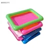1pc 60X45cm Indoor Magic Play Sand Children Toys Mars Space Inflatable Sand Tray Accessories Plastic Mobile Table Kid Party Play 3