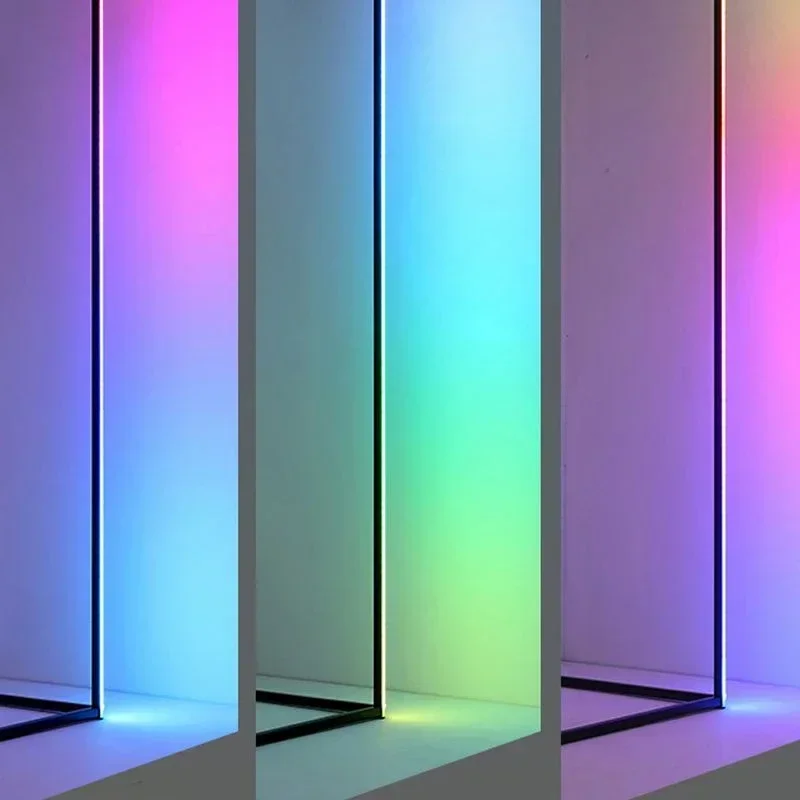 DARHYN LED Floor Lamp 100/150cm RGB Remote Control Stand Light For Bedroom Living Room Home Ambient Lighting Fixtures LED Lamp