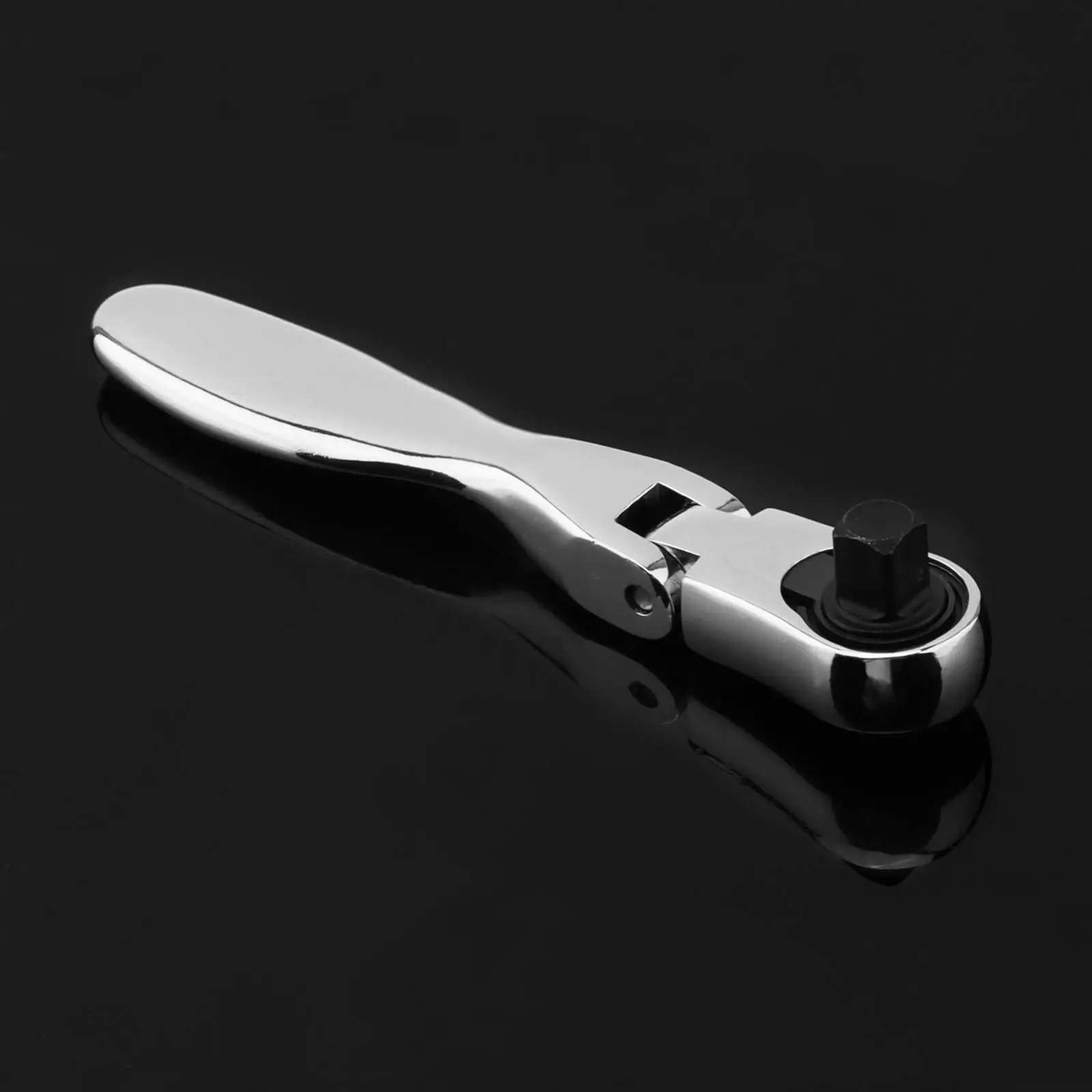 Mini Llave De Trinquete De Un Solo Cabezal, Mini Llave De Trinquete Doméstica De 1/4 Pulgadas