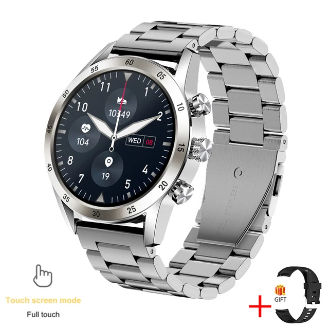 2022 Smart Watch Men Bluetooth Call Custom Dial Full Touch Screen Waterproof Smartwatch Sport Fitness Tracker Watch For Men 