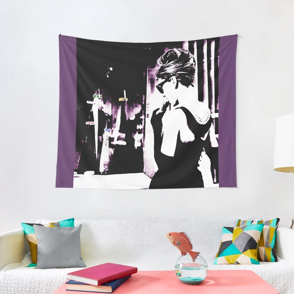 

Breakfast at Tiffany's Tapestry Outdoor Decor Bedroom Deco Tapestries Wall Hanging