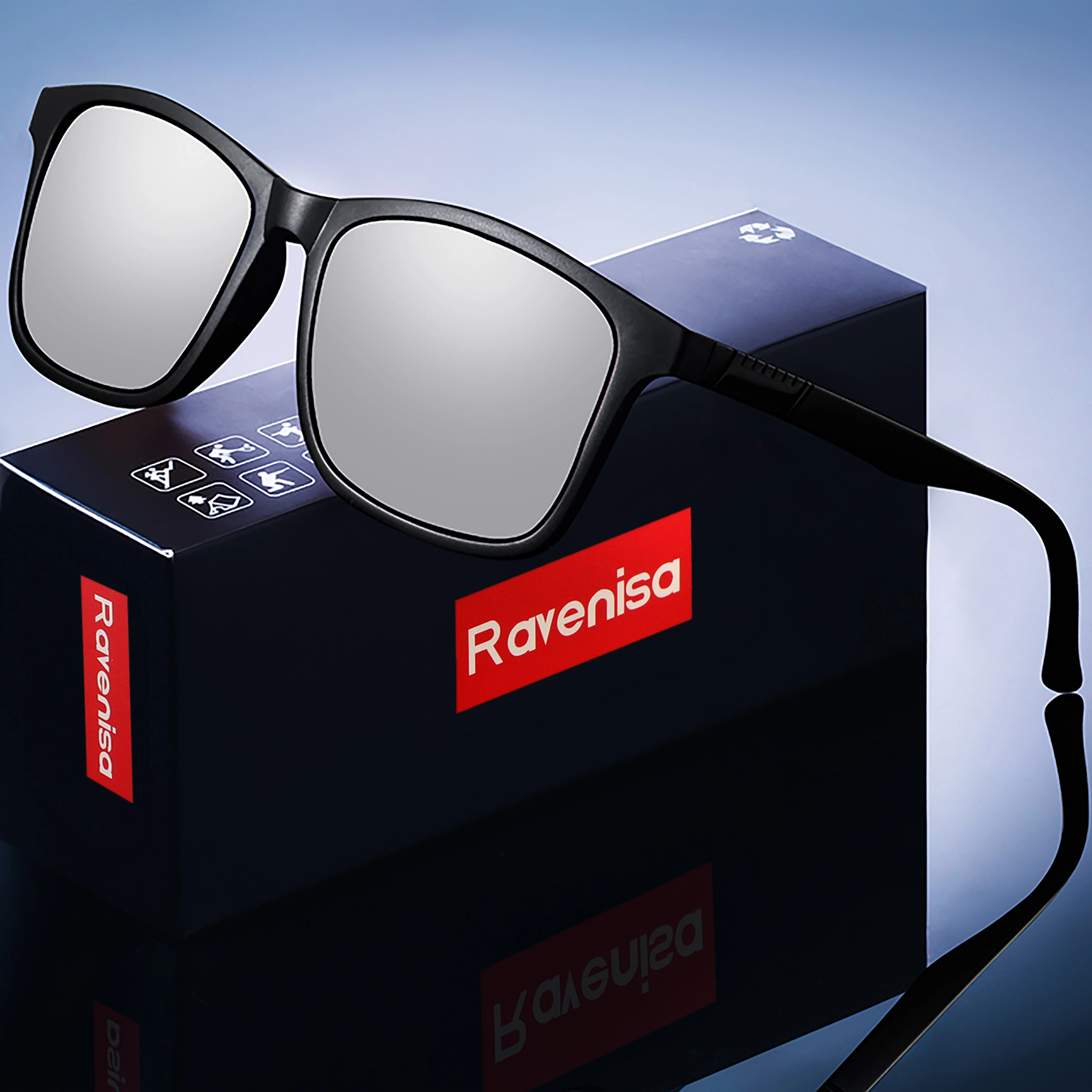 Unisex Polarized Sports & Outdoor Sunglasses