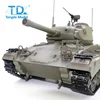 1/16 Tongde M24 Chaffee RC Tank Light Electric 320° Infrared Barrel Recoil Infantry Fighting Vehicle Model Toys for Boys Gift 4