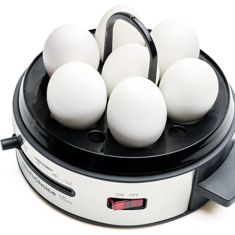 Chef'sChoice 810 Gourmet 7-Egg Cooker with Electronic Timer, Audible Signal & Nonstick Stainless Steel Design 5