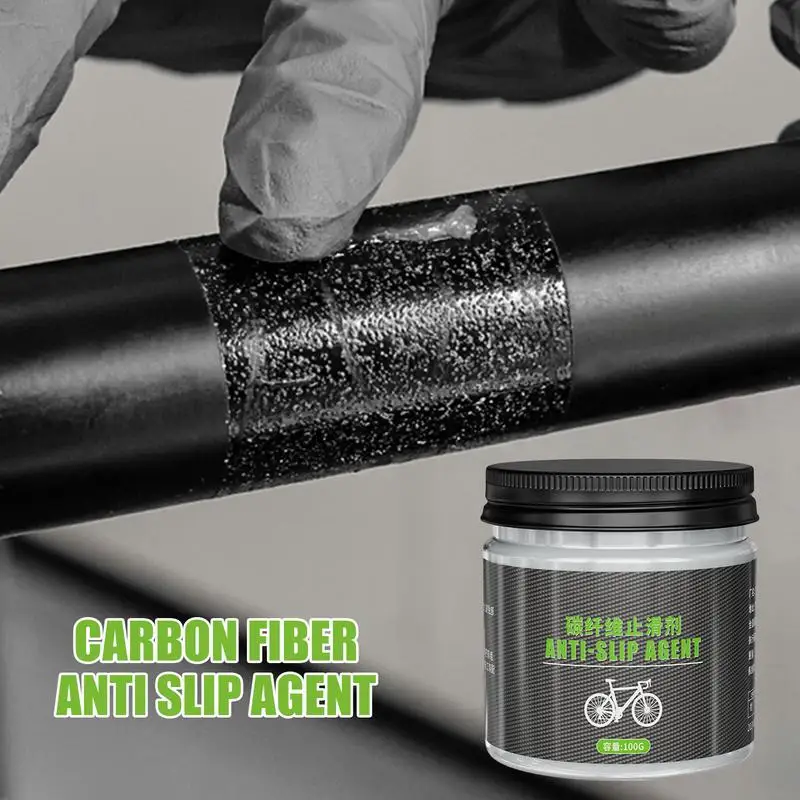 Bike Grease Carbon Fiber Assembly Paste - 100g Anti-Slip Friction Lube For Seatpost | Biicycle Seatpost Mounting Paste, Handlebar Stem, And Biicycle Parts | Multifunctional Grip Paste For Carbon Fiber Components Carbon