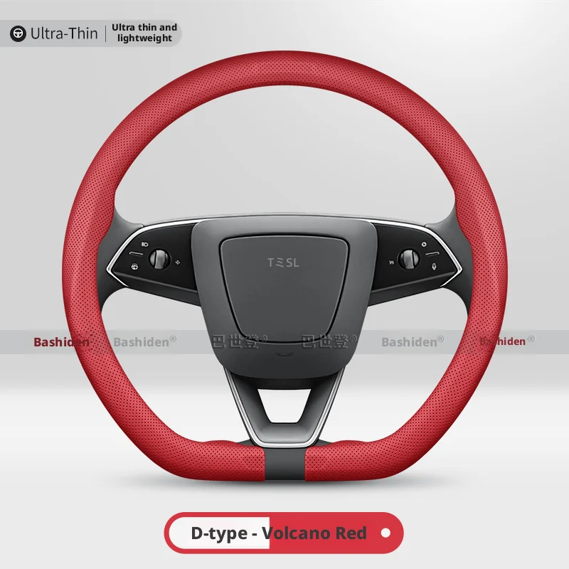 Premium Leather Steering Wheel Cover