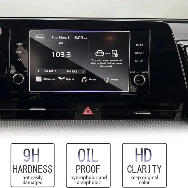 Pellicola Protettiva TPU Per Schermo GPS KIA Sportage NQ5 2022-2023 - Antigraffio E Trasparente