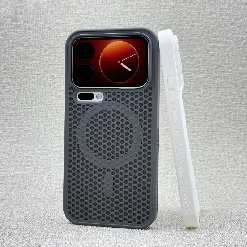 Enhanced Magnetic Protective Back Cover with Heat Dissipation