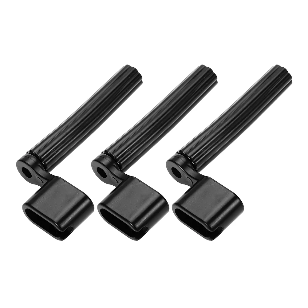 

3 Pcs Guitar String Winders Supply Instrument Replacement Part Accessories Musical Abs Maintenance Tool Supplies Peg