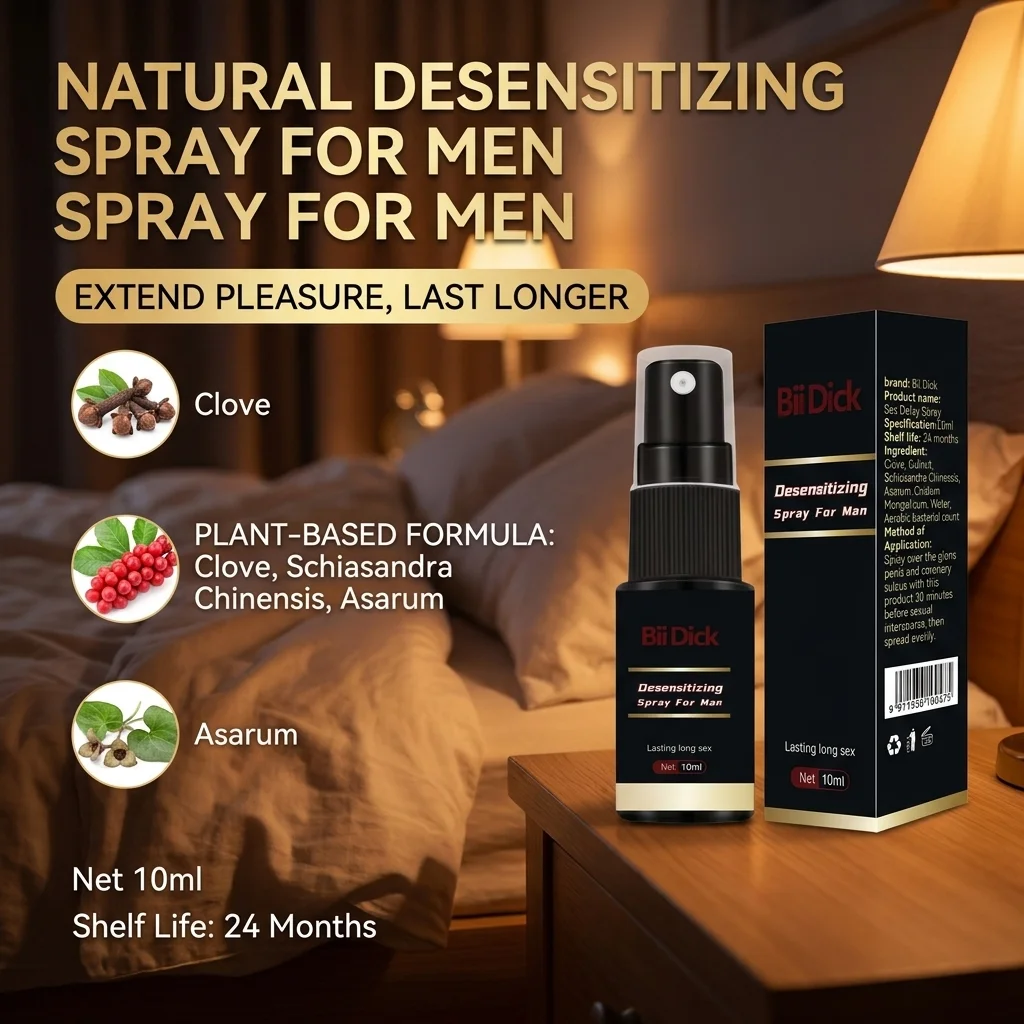 10ml Delay Spray For Men Effective Delay Ejaculation Spray Time Sexual Desensitizers Male Long Erection Sex Products Bingger XXL 2
