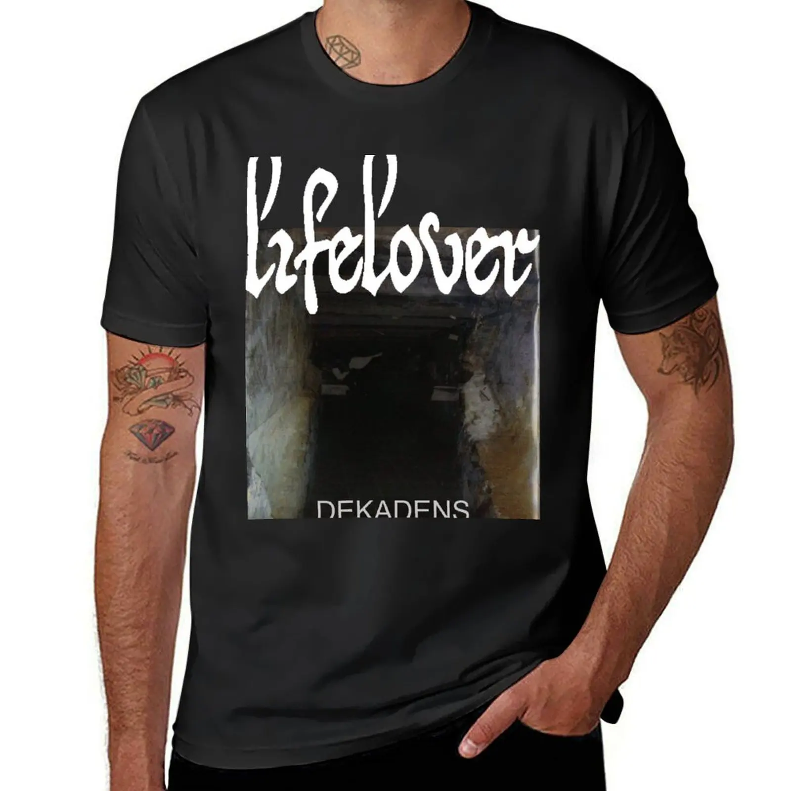 

Lifelover - Dekadens - Black Metal T-Shirt aesthetic clothes summer clothes sports fans mens cotton t shirts