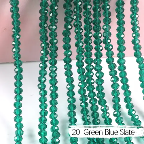 2mm 4mm 6mm 8mm Rondelle Austria Crystal Beads Faceted Glass Beads Loose Spacer Beads for DIY Bracelet Garment Making - Image 51