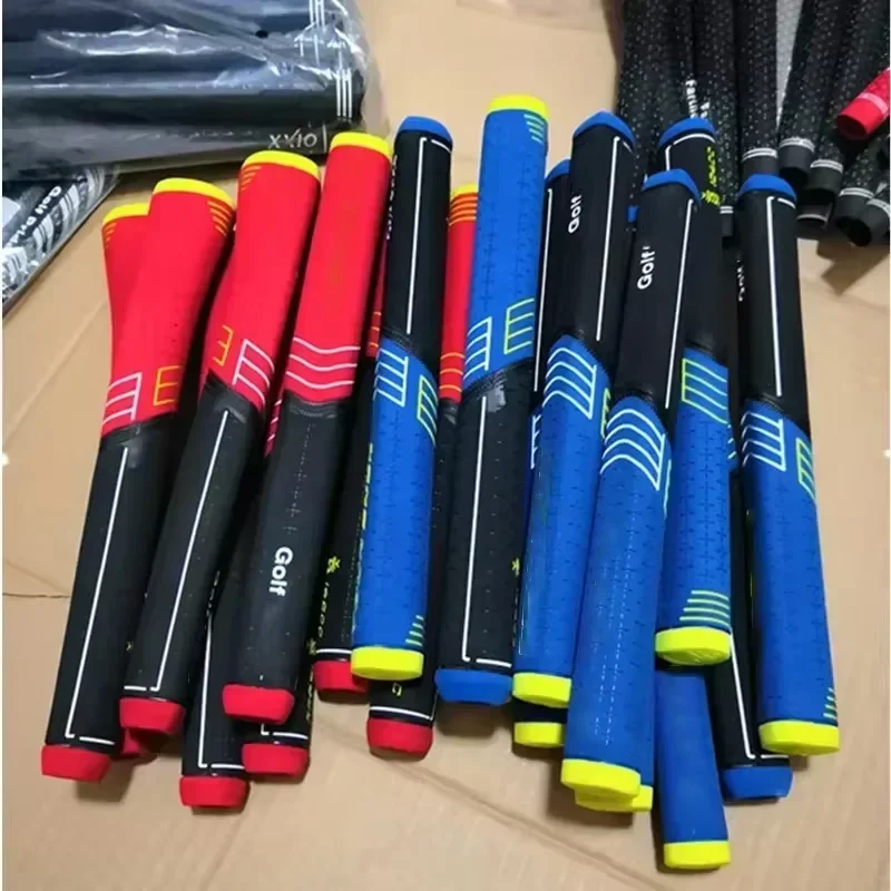 blue/red/grey Golf Putter Grip Pro Wrap Rubber Golf Grips Light Weight Putter Grips Soft Feeling Non-Slip Unique Design Grip