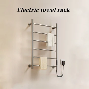 ราวแขวนผ้าเช็ดตัวไฟฟ้าแบบกันน้ำ พร้อมหน้าจอสัมผัส ควบคุมอุณหภูมิ สำหรับห้องน้ำ 2