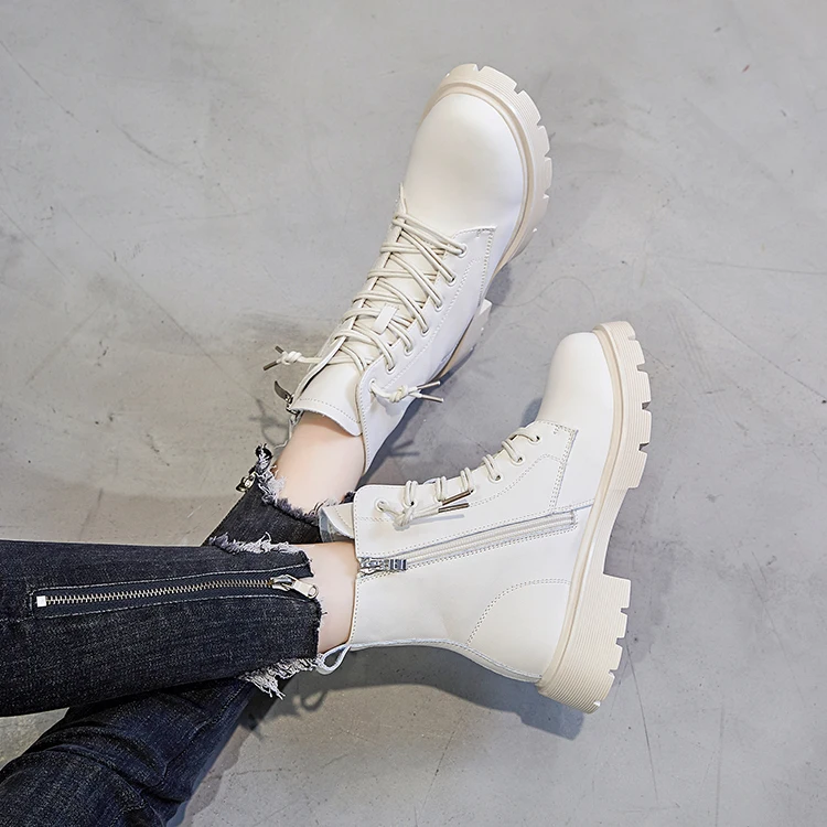 Ankle Designer Leather Women Boots - true deals club