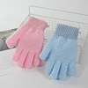 1PCS Bath For Peeling Exfoliating Gloves Mitt Shower Scrub Gloves Massage For Body Scrub Sponge Wash Skin Moisturizing SPA 2