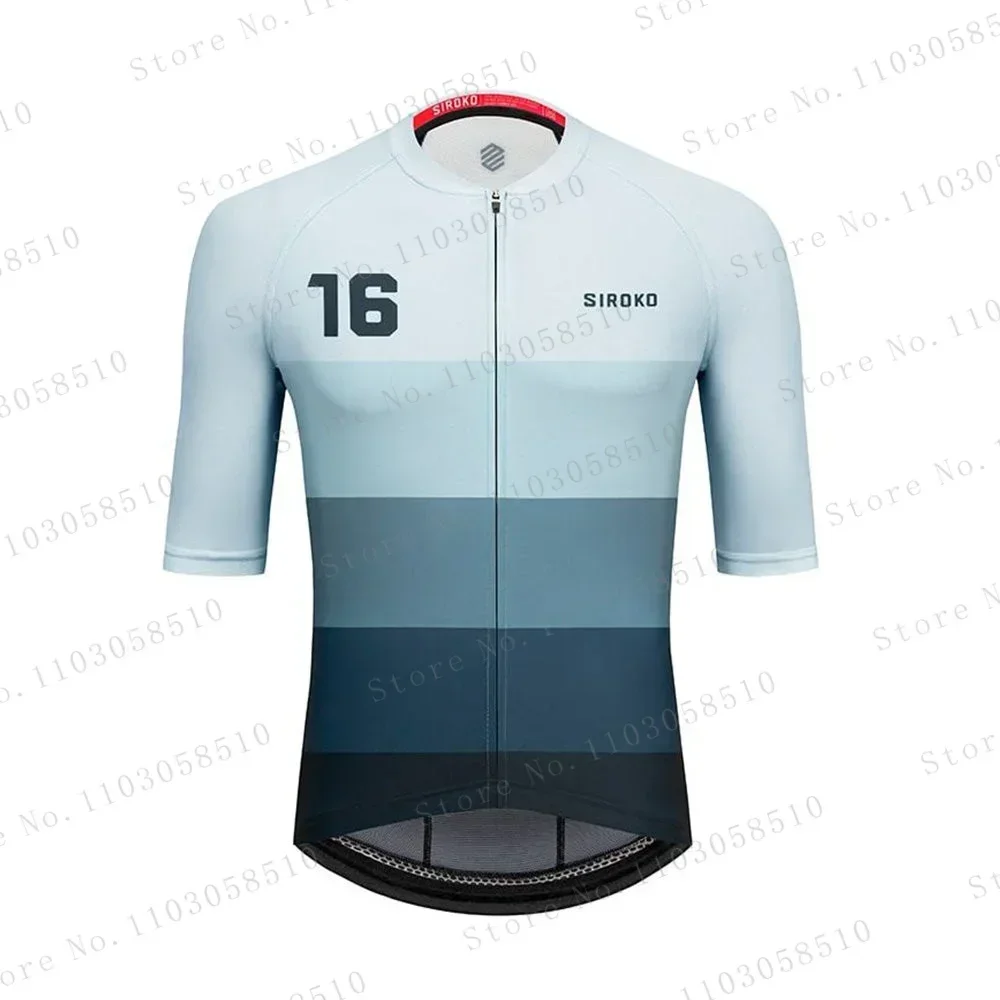 Siroko Replica Mens Cycling Jersey Summer Short Sleeve MTB Shirt Triathlon top Outdoor Sports Ropa Ciclismo Clothing Breathable cycling jersey,cycling shirt,cycling clothing