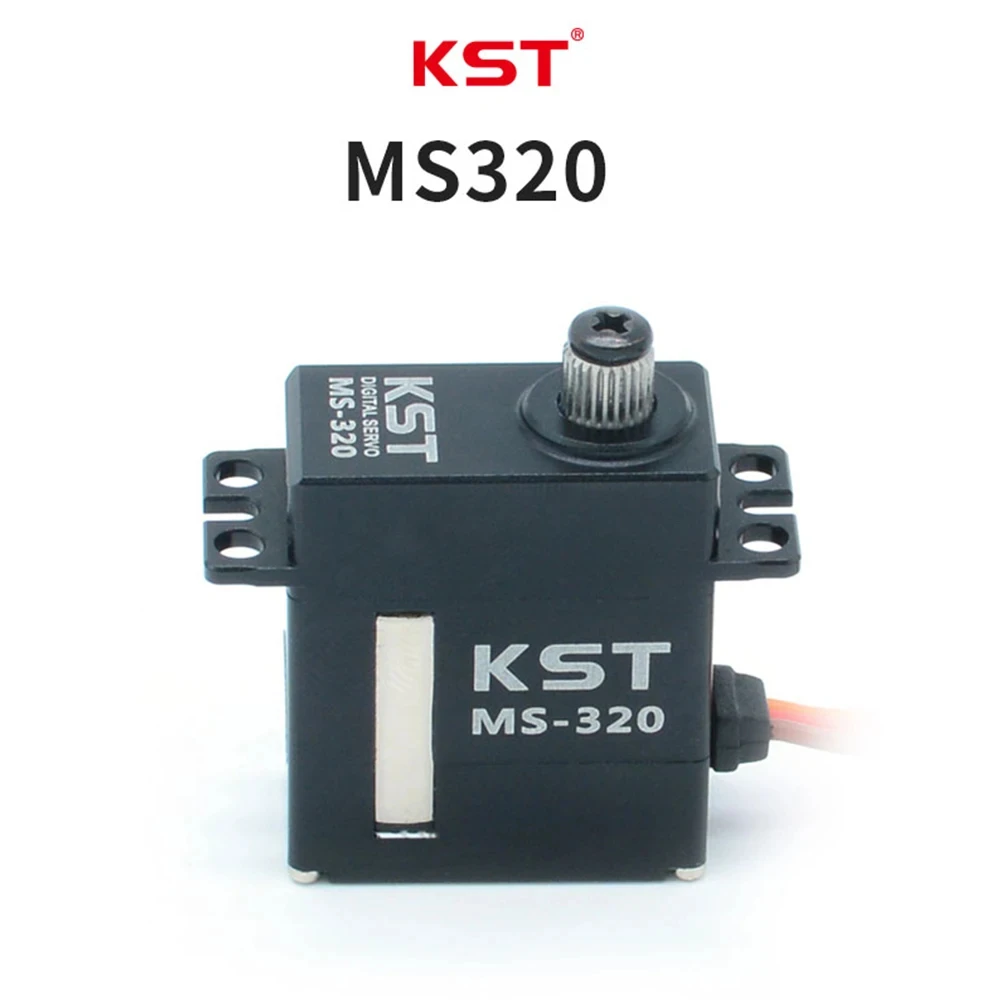 

KST MS-320 V2.0 6.5kg Magnetic Sensor Machine Steering Gear 450 helicopter Tail Locking Steering Gear