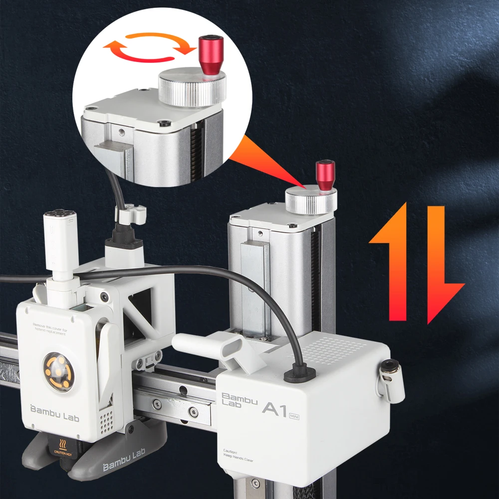 3DSWAY 3D Printer Part for Bambu Lab A1 mini Upgrade Hotend Z axis
