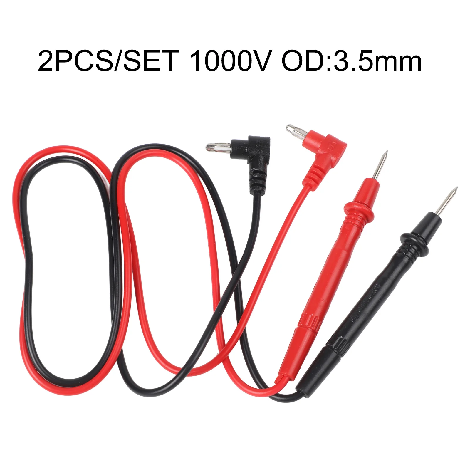 1000 V 10 A Digital-Multimeter-Clip, Voltmeter-Sonde, Testkabel, Drahtstift, 70 cm Länge, Multimeter-Tester, Blei-Sonde, Drahtkabel-Werkzeug