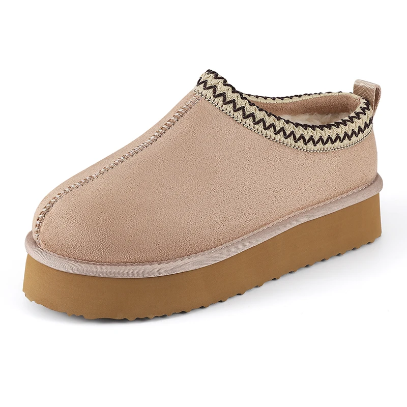 Faux Suede Women Slippers High Quality Fur Casual Fashion