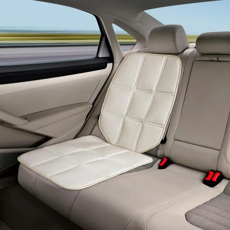 Car Seat Protector For Child Car Seat Non-Slip Mat Protector Waterproof Safe Easy Clean Quick