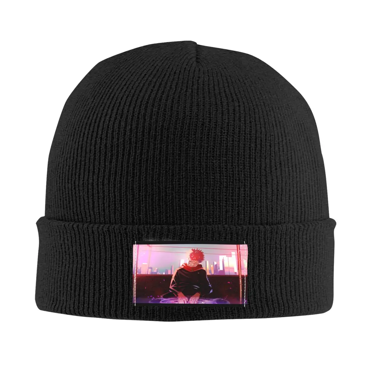 Yuji Itadori Jujutsu Kaisen Knit Hat Berretti Autunno Inverno Cappelli Warm New Anime Manga Cap Uomo Donna