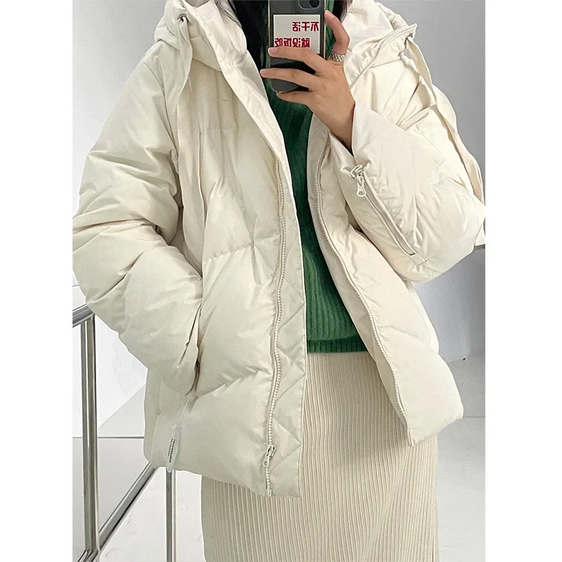 

LTIRE 2022 MENS AND WOMENS MID LONG 90% WHITE DUCK DOWN COATS