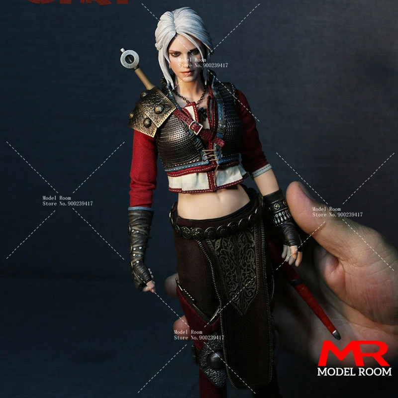 

Nine Craftsmen J-002 1/6 Ciri Armored Action Figure 12'' Game Female Soldier Figurine Model Full Set Collectible Toy In Stock