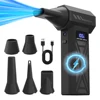 Zten Portable Air Violent Blower Mini Turbo Jet Fan Handheld Brushless Motor 130,000 RPM Wind Speed 52m/s industrial Duct Fan