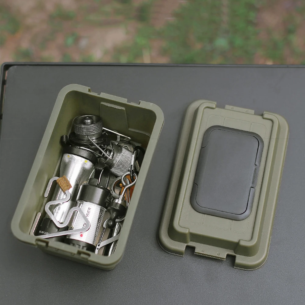 Outdoor Storage Box Stackable Camping Waterproof Carrying Hiking Carrier Cargo Car Trunk Organizer storage bag camping storage bag for Cooking Traveling Grocery