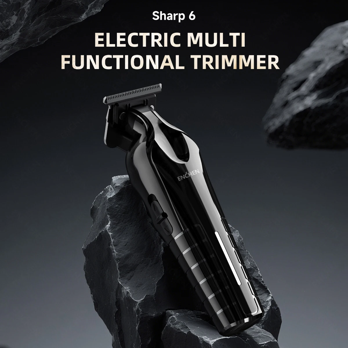 Rifinitore multifunzione elettrico ENCHEN Sharp 6 con lama a T a zero gap e motore potente da 5000 giri/min. Il regalo perfetto._voghion.com