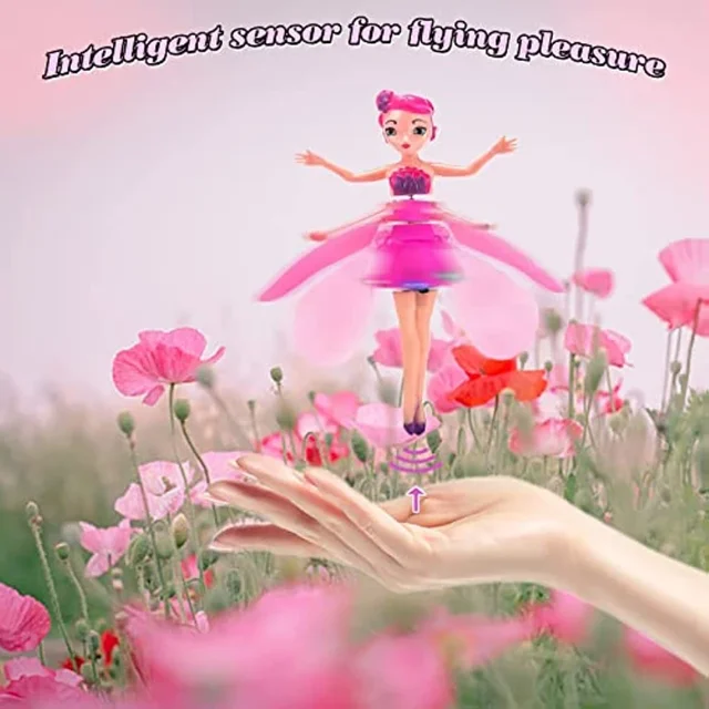 Magic Repülő Fairy Princess Doll, Tündérjátékok Lányok, Játék Rc Beltéri És Kültéri Játékok Fiúk Számára - Image 4