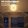 WiFi Tuya Smart LED Light PIR Motion Sensor Night Light Warm White RGB Wall Lamp EU Plug App Voice Control Work with Google Home 3